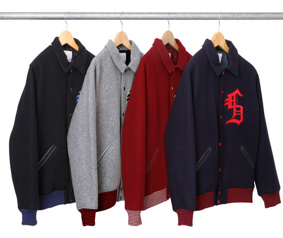 Melton Wool Varsity Jacket